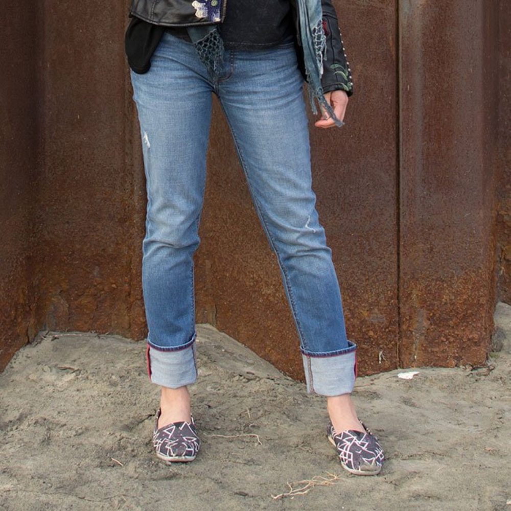 Johnny Was Tomboy Jean in Indigo Vintage